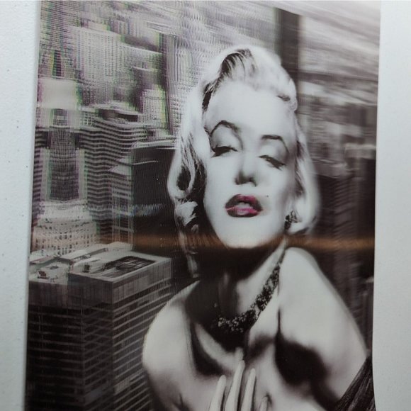 Marilyn Monroe - Triple Views - 3D Lenticular Poster 13 x 10 Animated Print - Picture 5 of 7